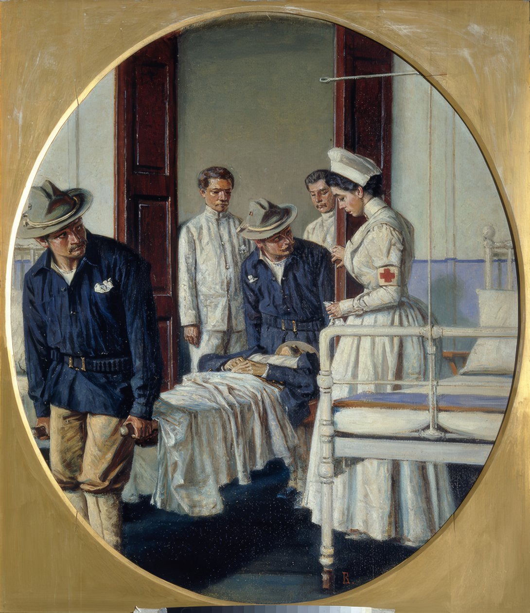 In einem Lazarett von Wassili W. Werestschagin