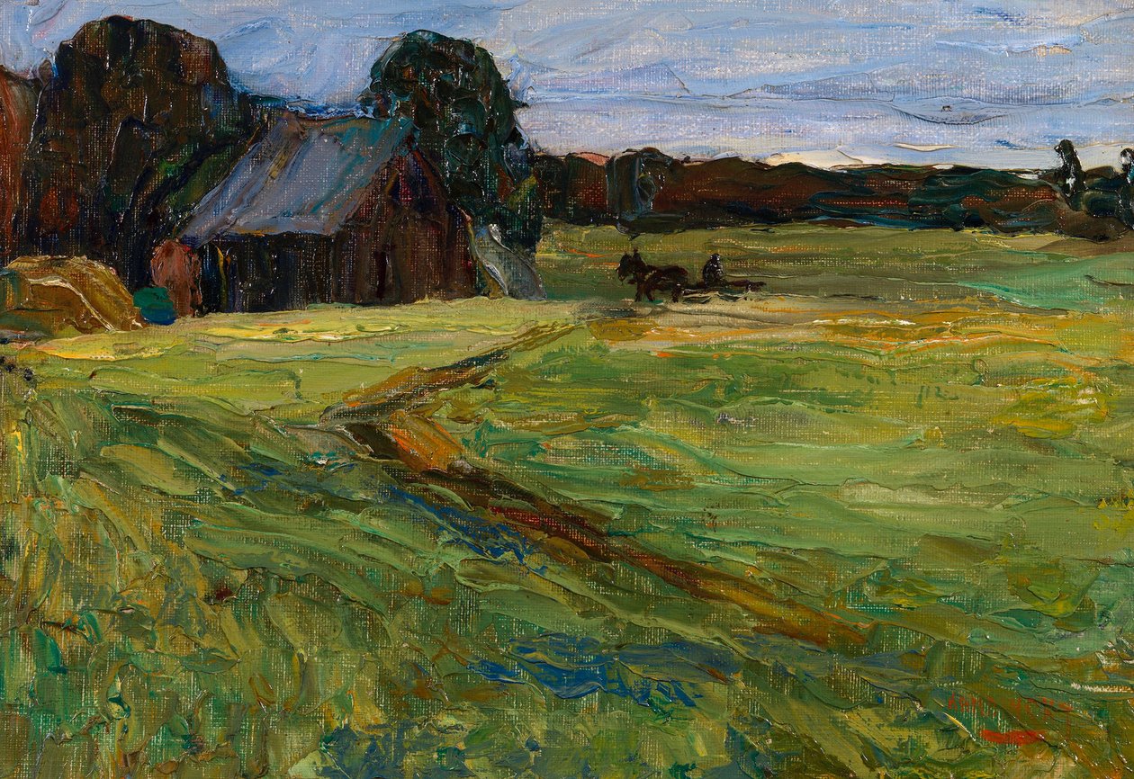 W. Kandinsky. Landschaft von Wassily Kandinsky