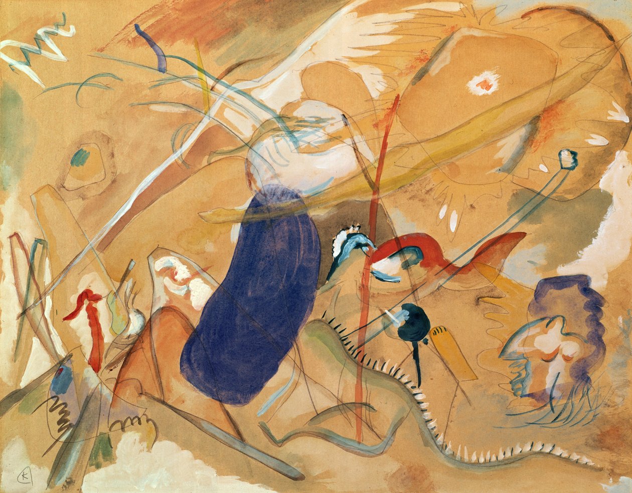 Blaricum von Wassily Kandinsky