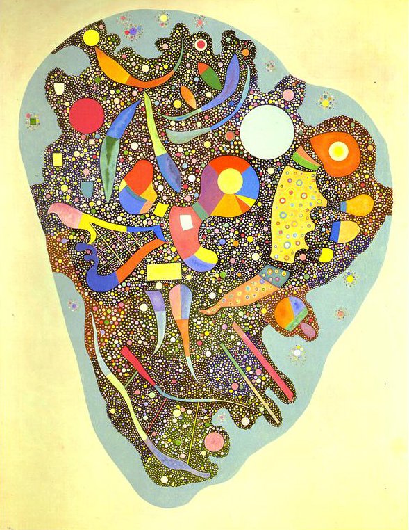 Farbenfrohes Ensemble von Wassily Kandinsky