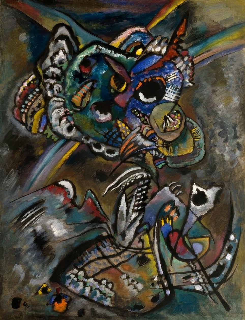 Dämmerung von Wassily Kandinsky