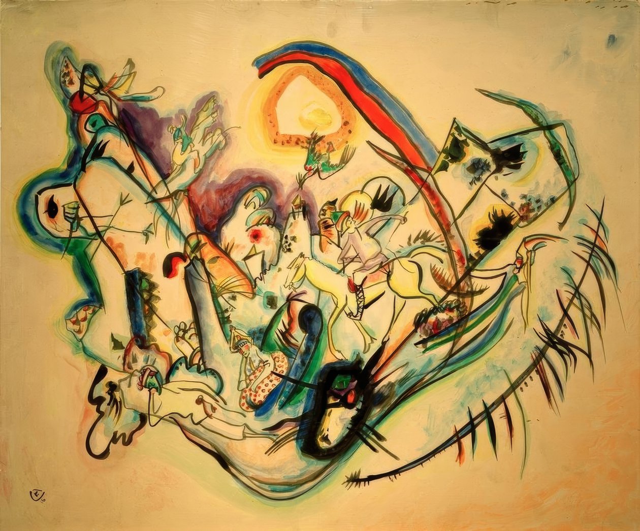 Feuervogel von Wassily Kandinsky