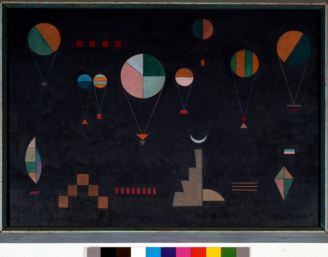 Flach tief von Wassily Kandinsky