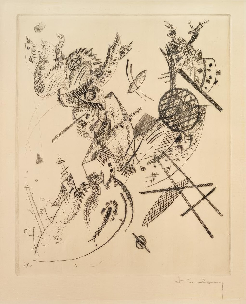 Kleine Welten XII von Wassily Kandinsky