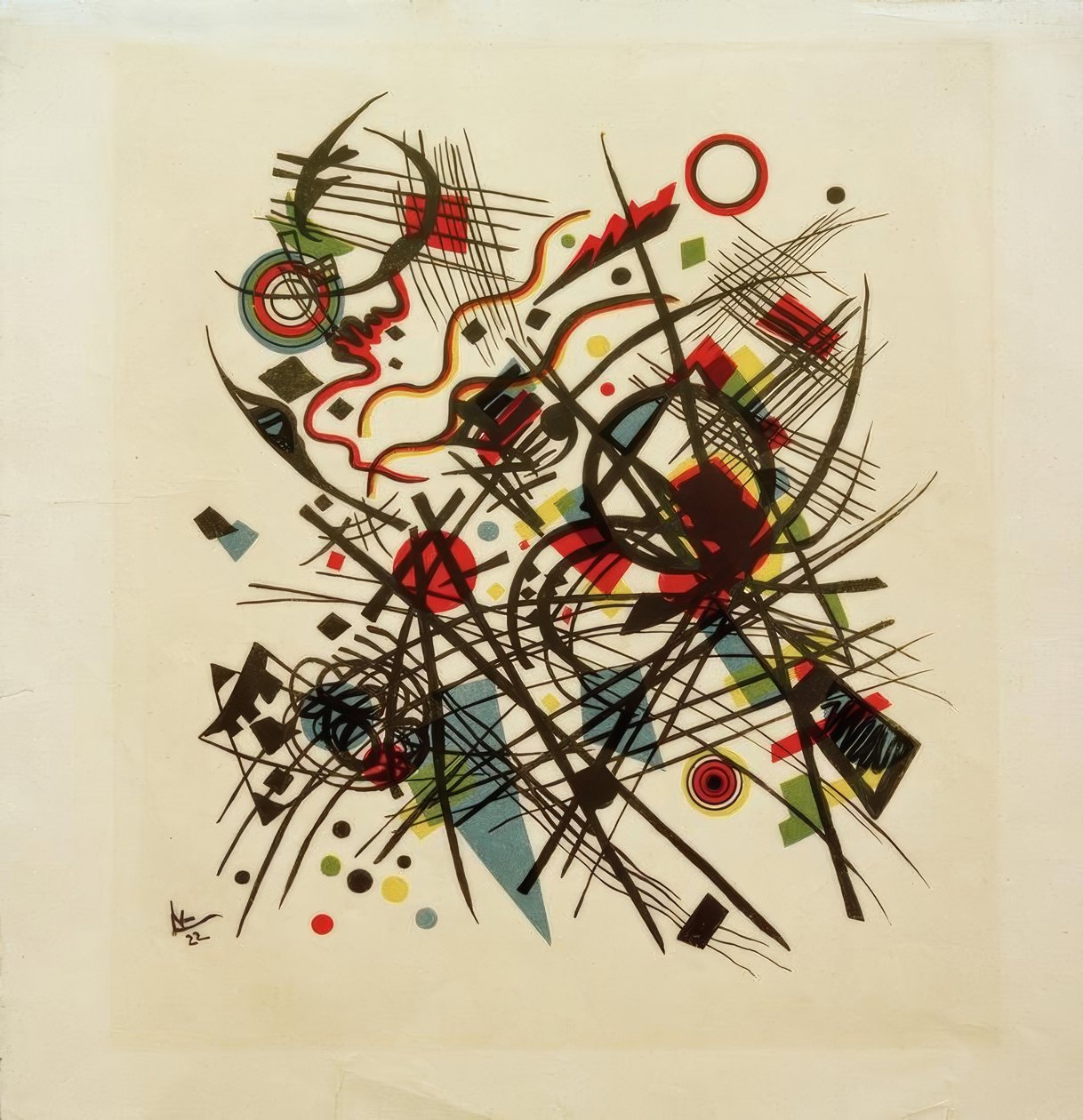 Komposition von Wassily Kandinsky
