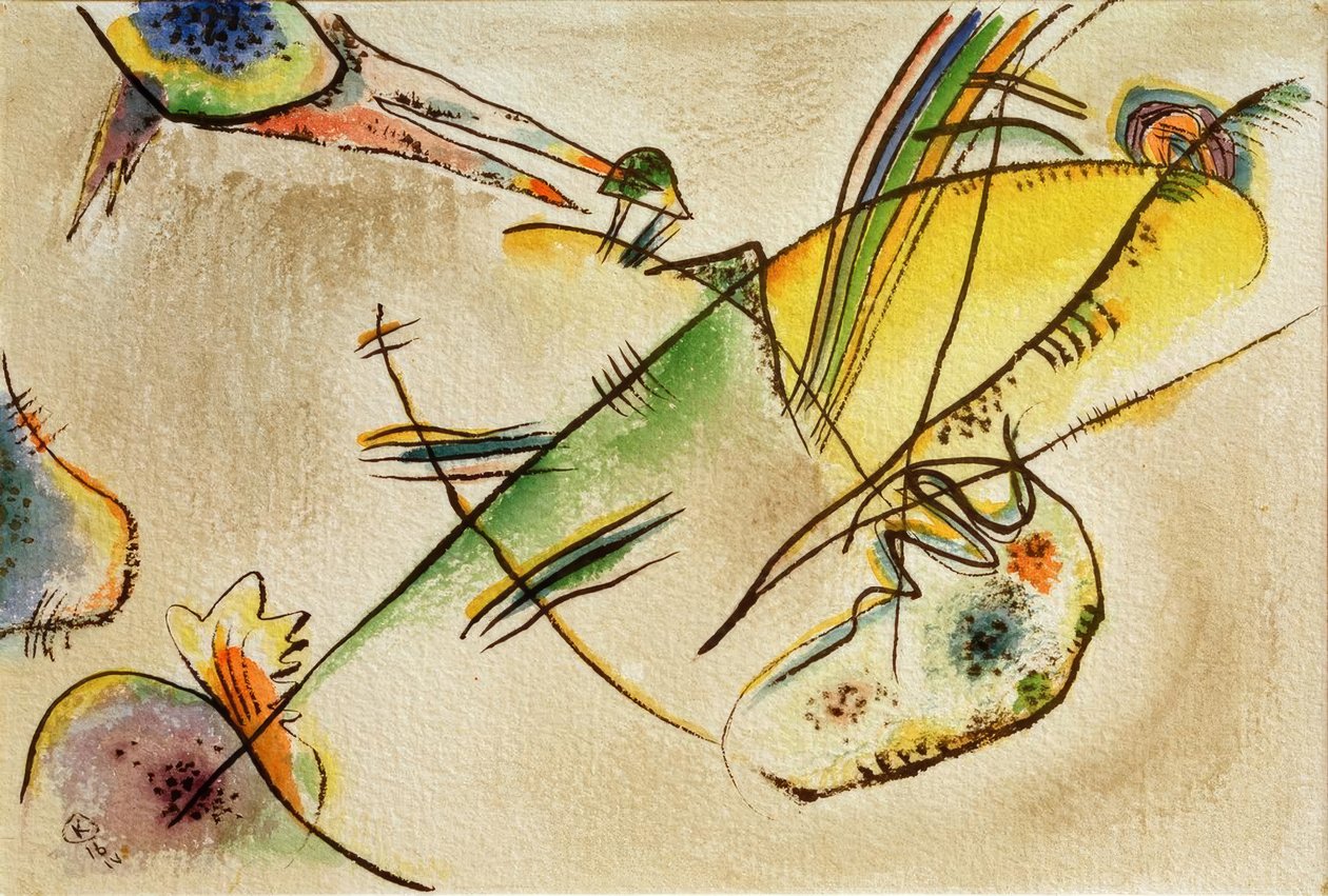 Komposition B von Wassily Kandinsky