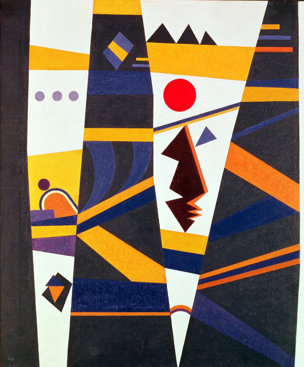 Liaison, 1932 von Wassily Kandinsky