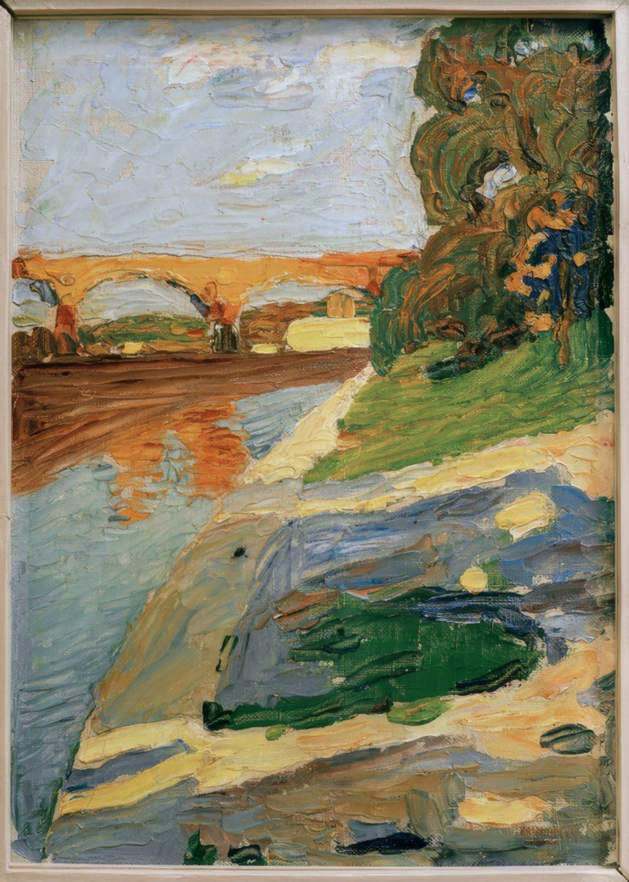 München – Die Isar von Wassily Kandinsky