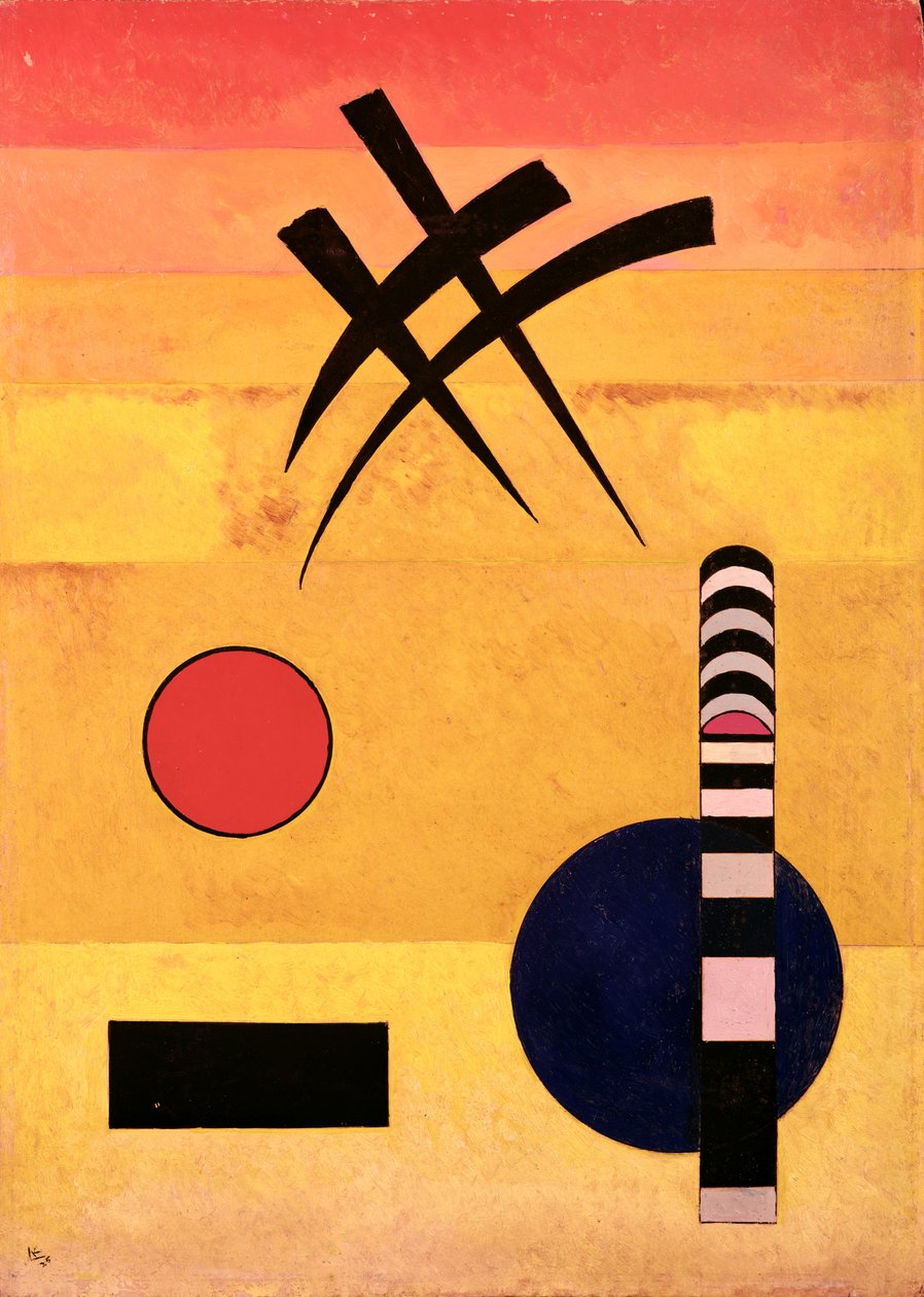 Schild, 1926 von Wassily Kandinsky