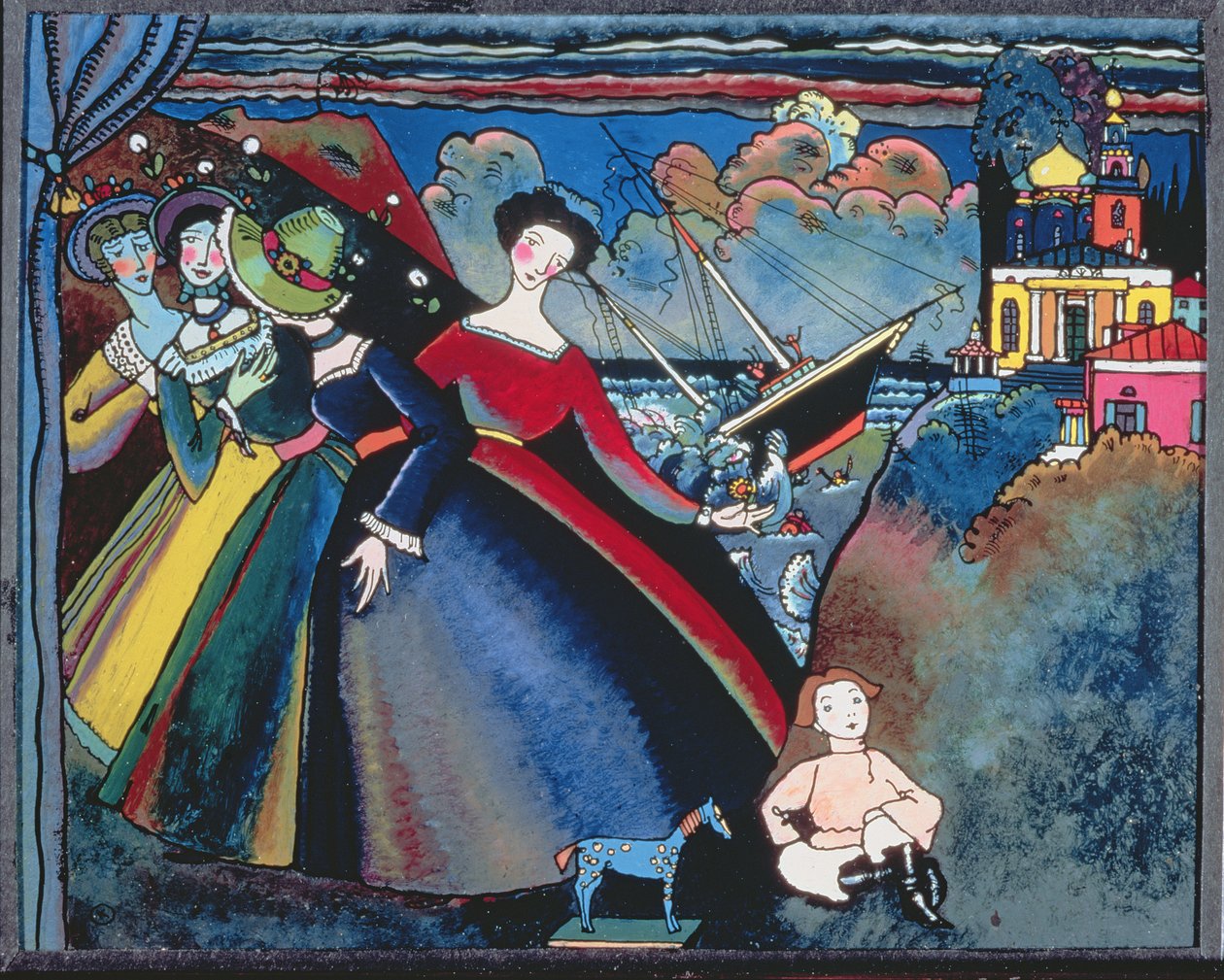 Das Schiff von Wassily Kandinsky