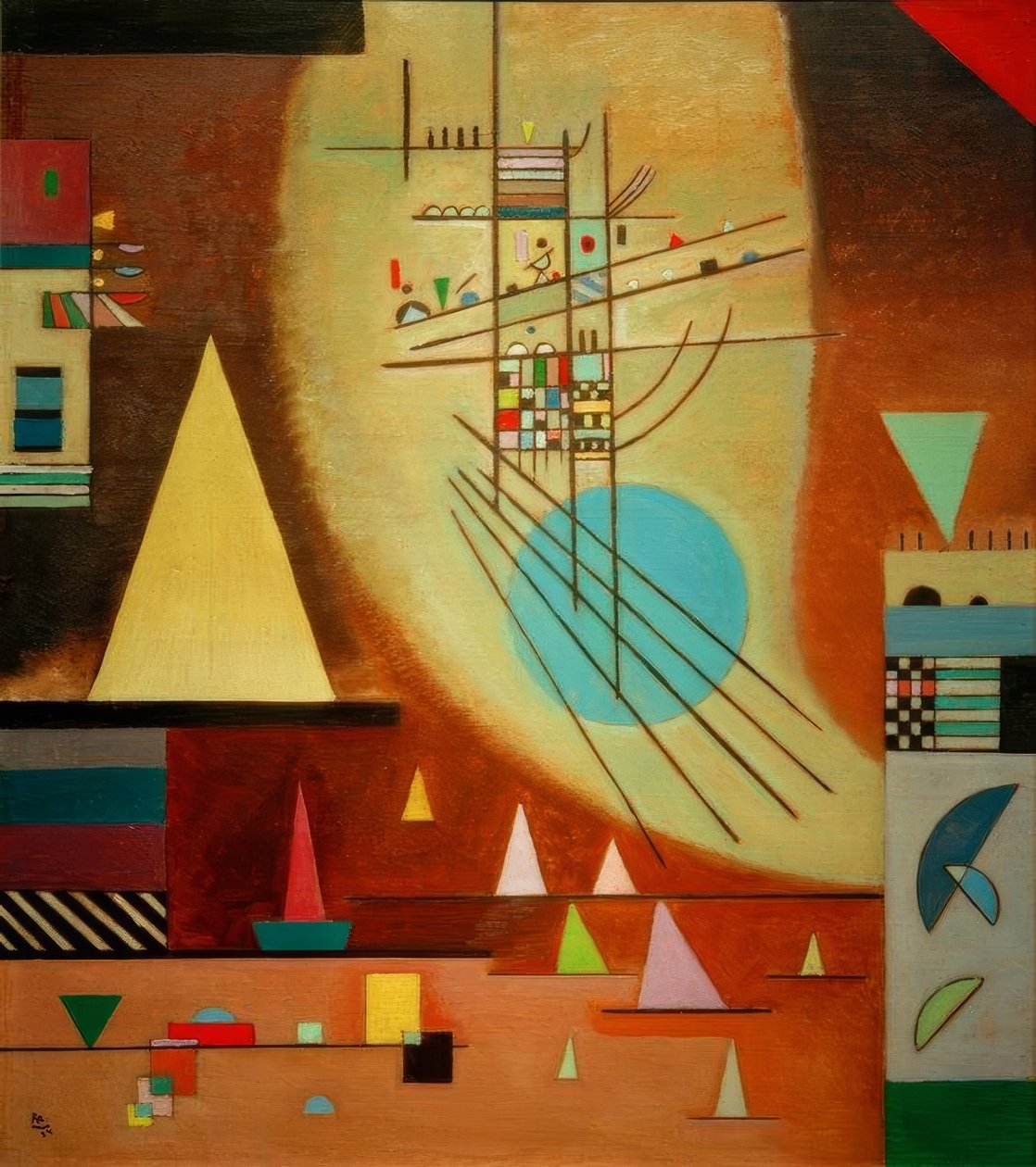 Verstummen von Wassily Kandinsky