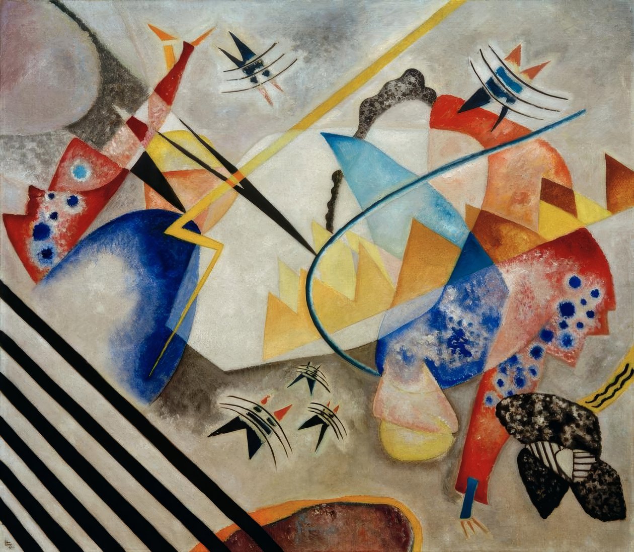 Weißes Zentrum von Wassily Kandinsky