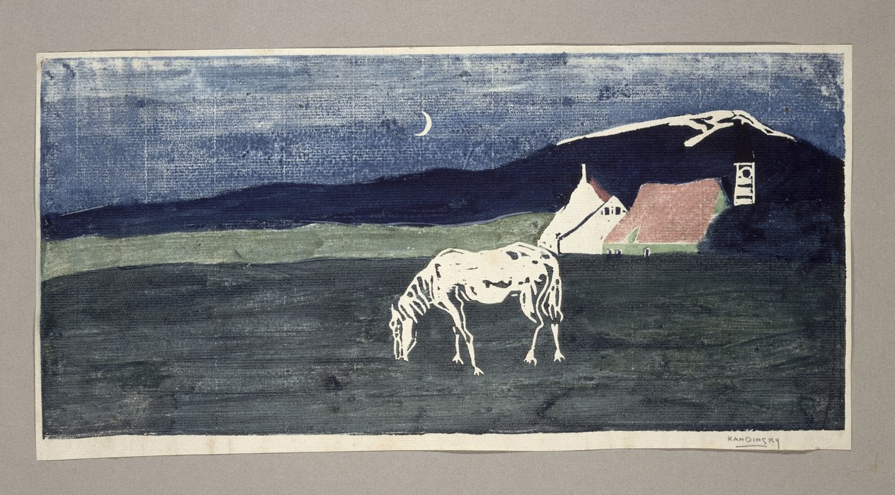 Abenddämmerung von Wassily Kandinsky