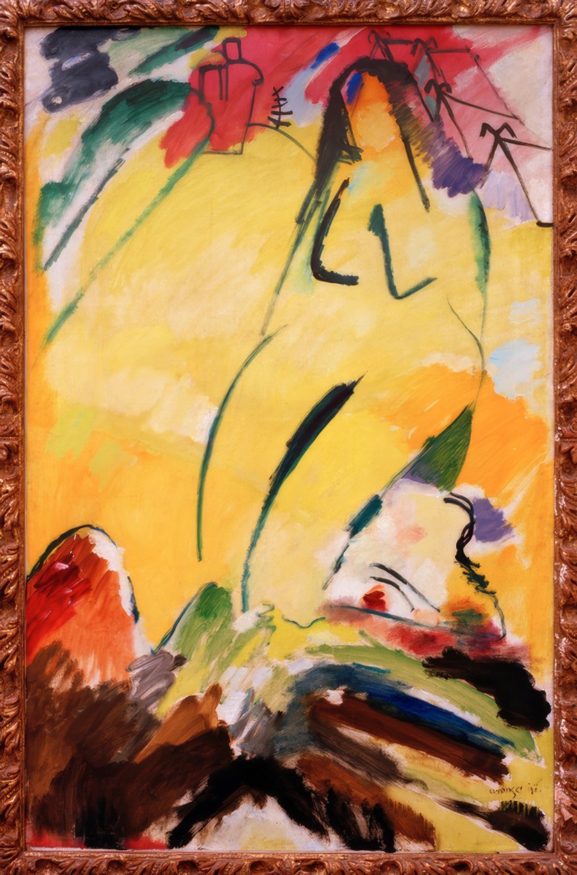 Akt von Wassily Kandinsky