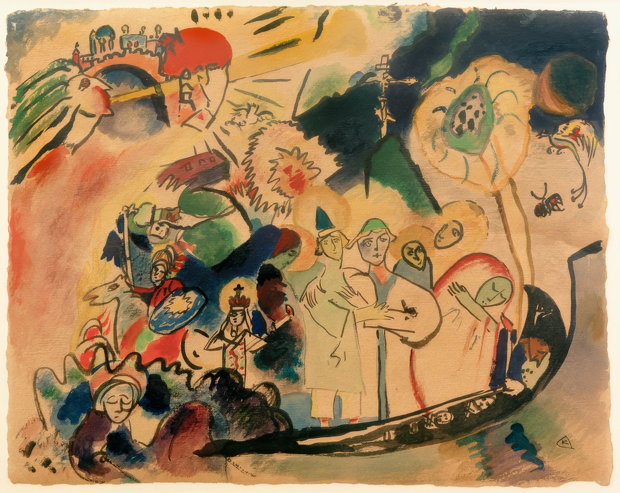 Allerheiligen von Wassily Kandinsky