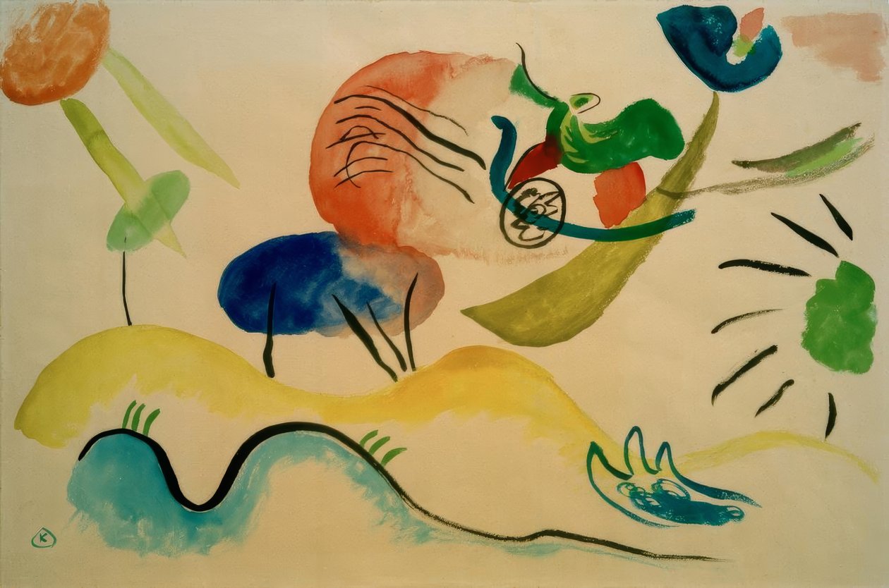 Aquarell Nr. 2 von Wassily Kandinsky