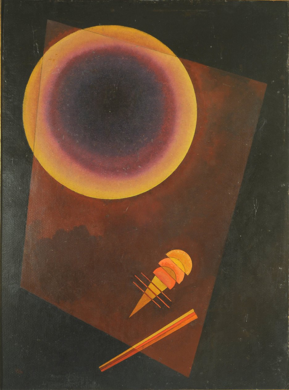 Kreis (mit Braun) von Wassily Kandinsky
