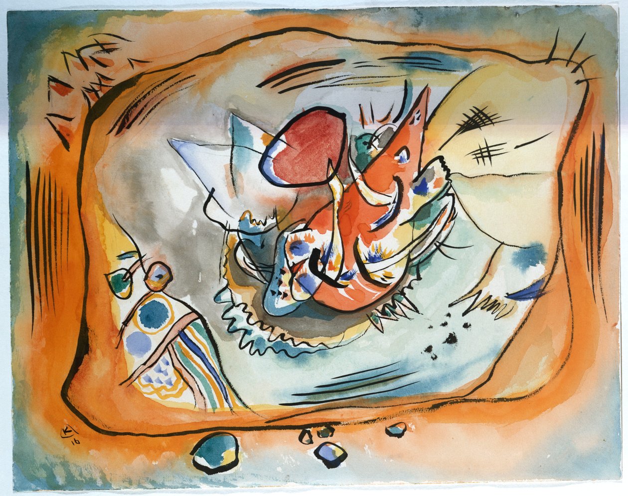 Komposition von Wassily Kandinsky
