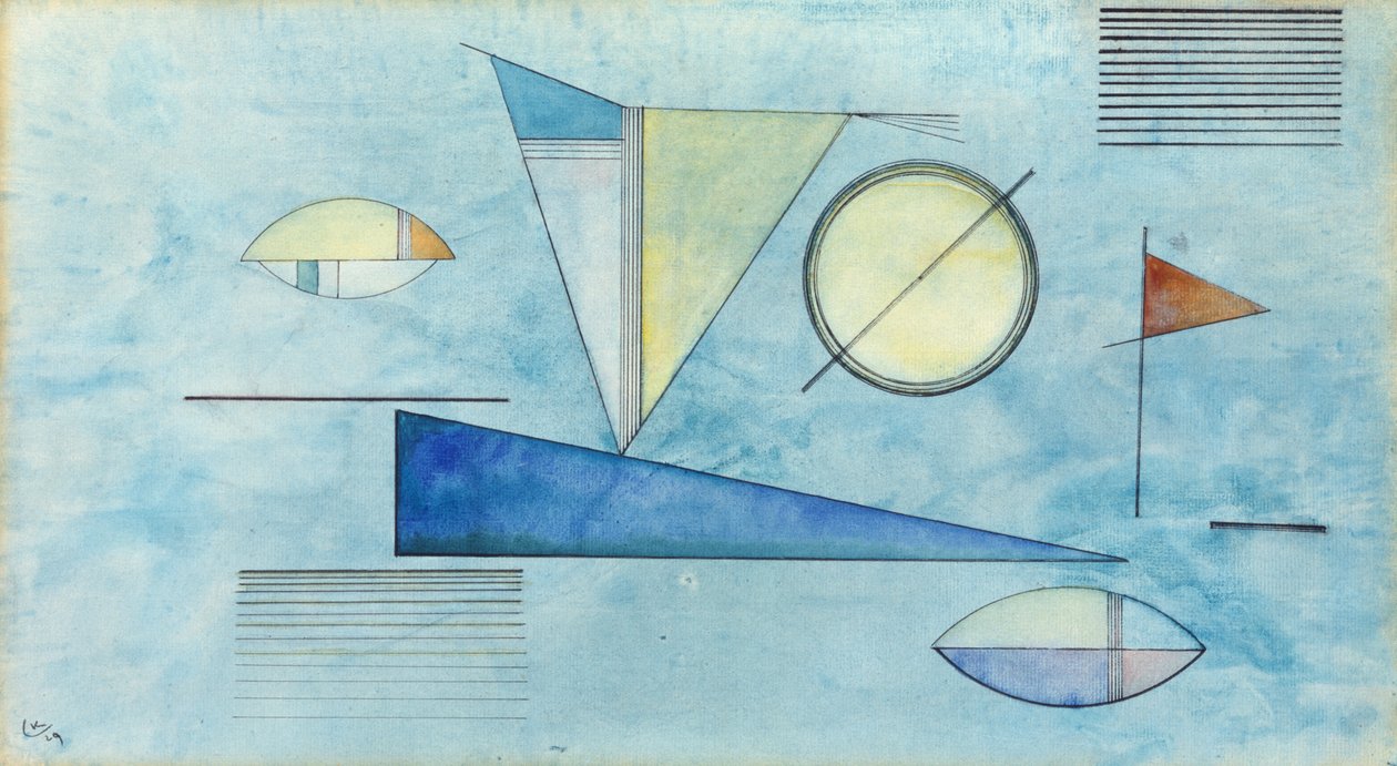 Dunst, oder Grüner Dunst von Wassily Kandinsky