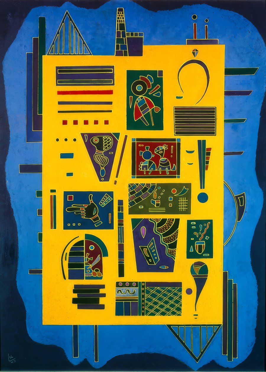 Ein Konglomerat von Wassily Kandinsky