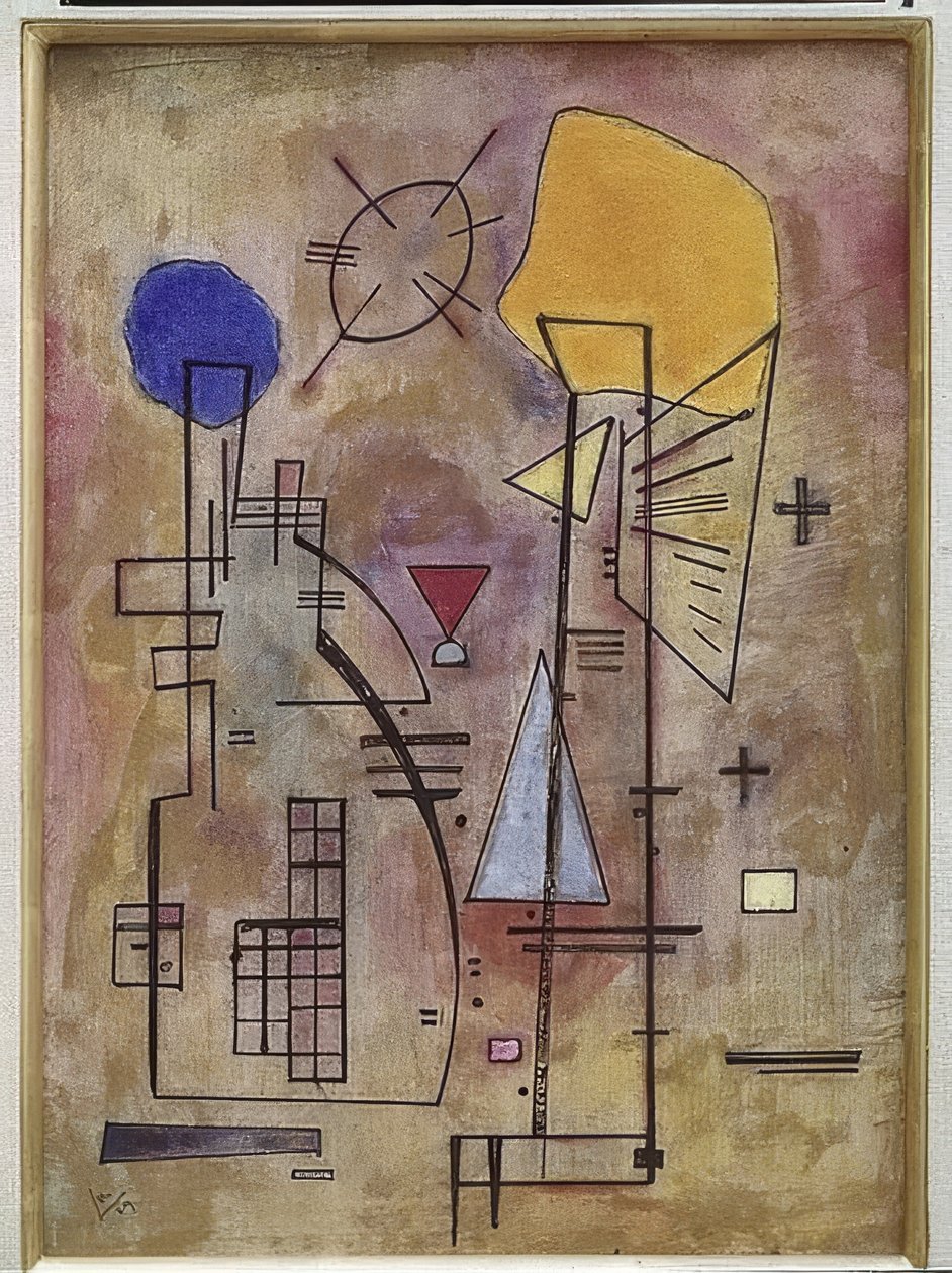 Eins - Zwei, 1929 von Wassily Kandinsky