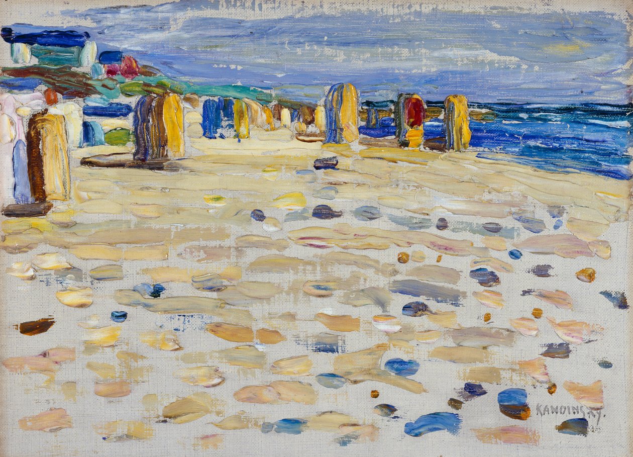 Holland – Strandkörbe von Wassily Kandinsky