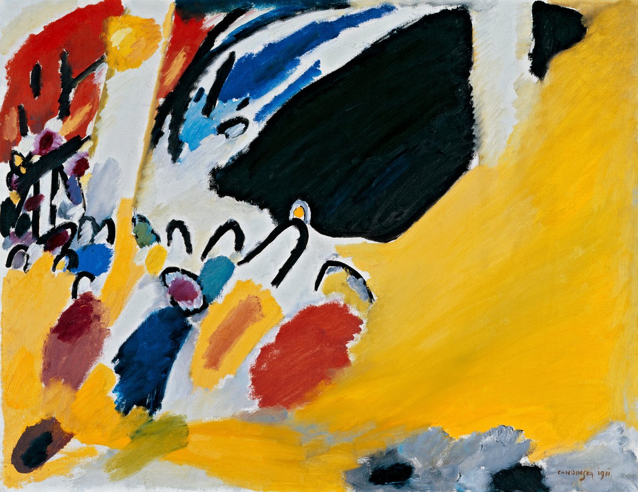 Impression III (Konzert) von Wassily Kandinsky