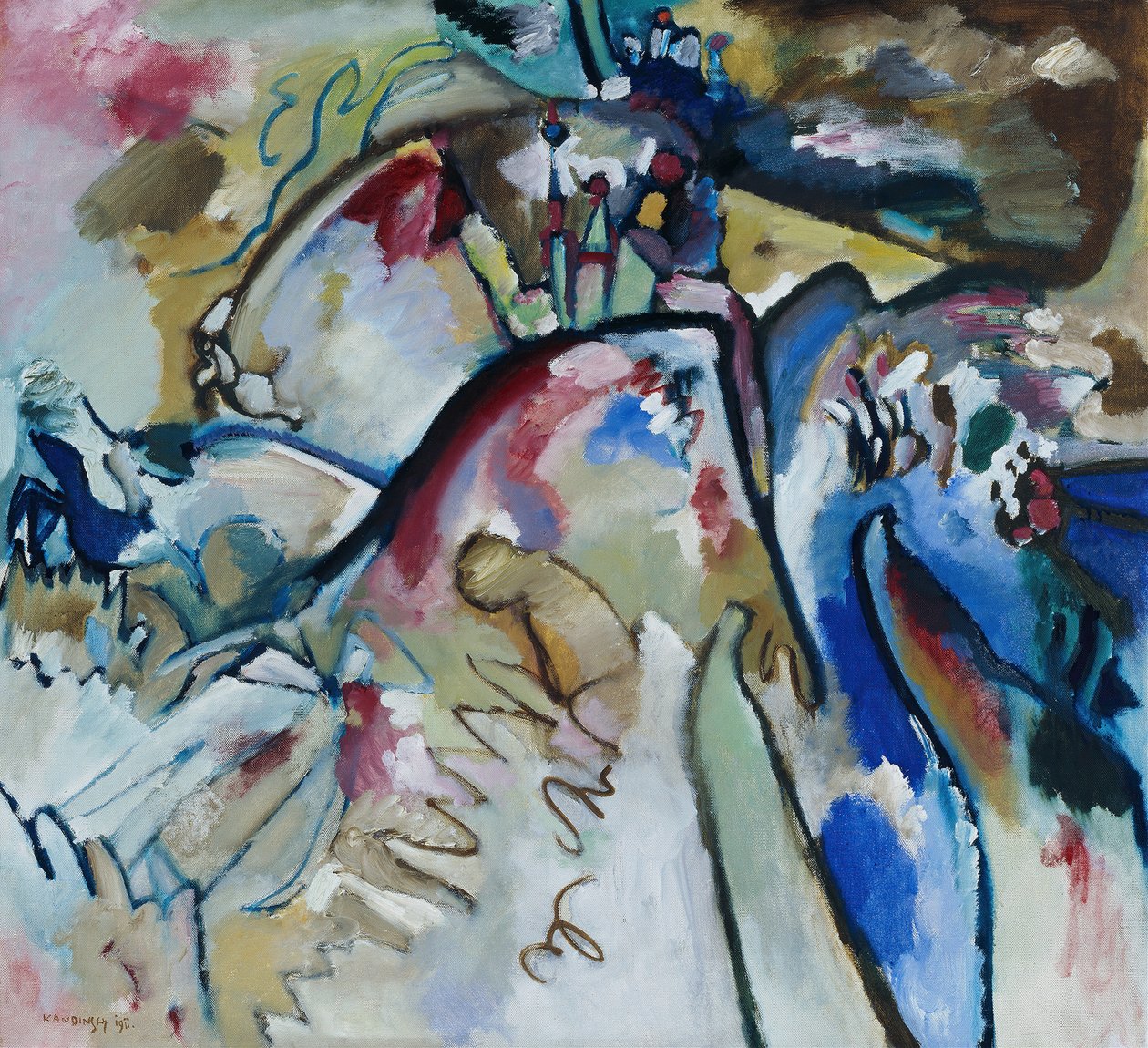 Improvisation 21a von Wassily Kandinsky