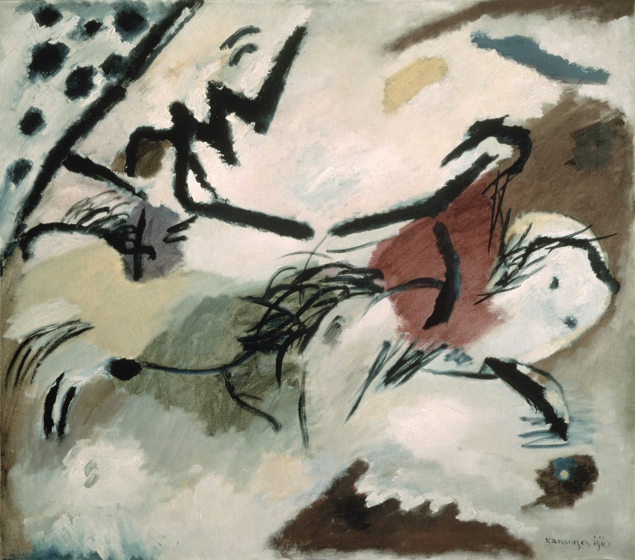 Improvisation Nr. 20 von Wassily Kandinsky