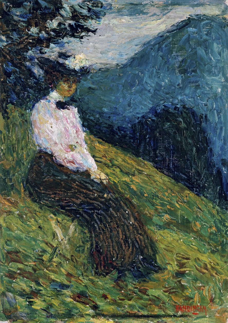Kochel – Gabriele Münter von Wassily Kandinsky