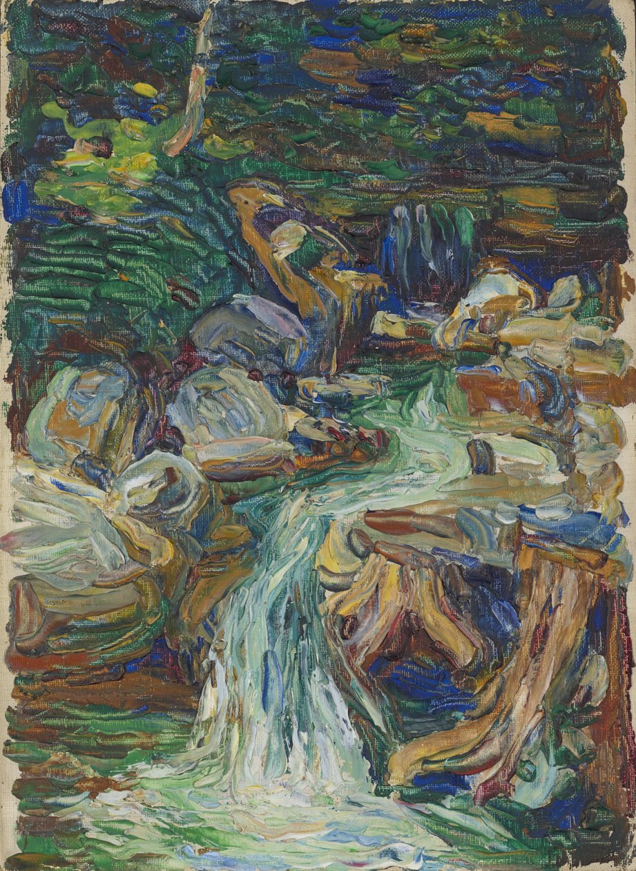 Kochel – Wasserfall II von Wassily Kandinsky