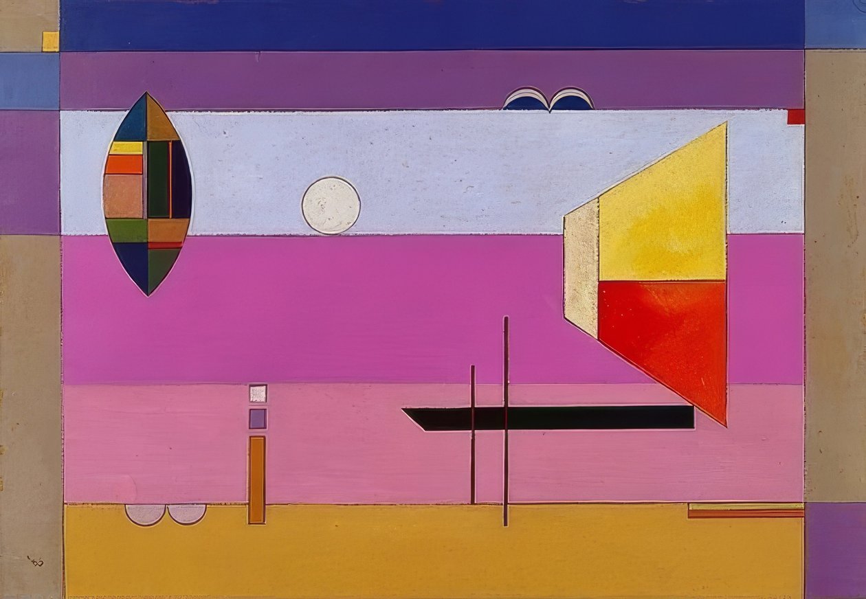 Kühle Streifen von Wassily Kandinsky