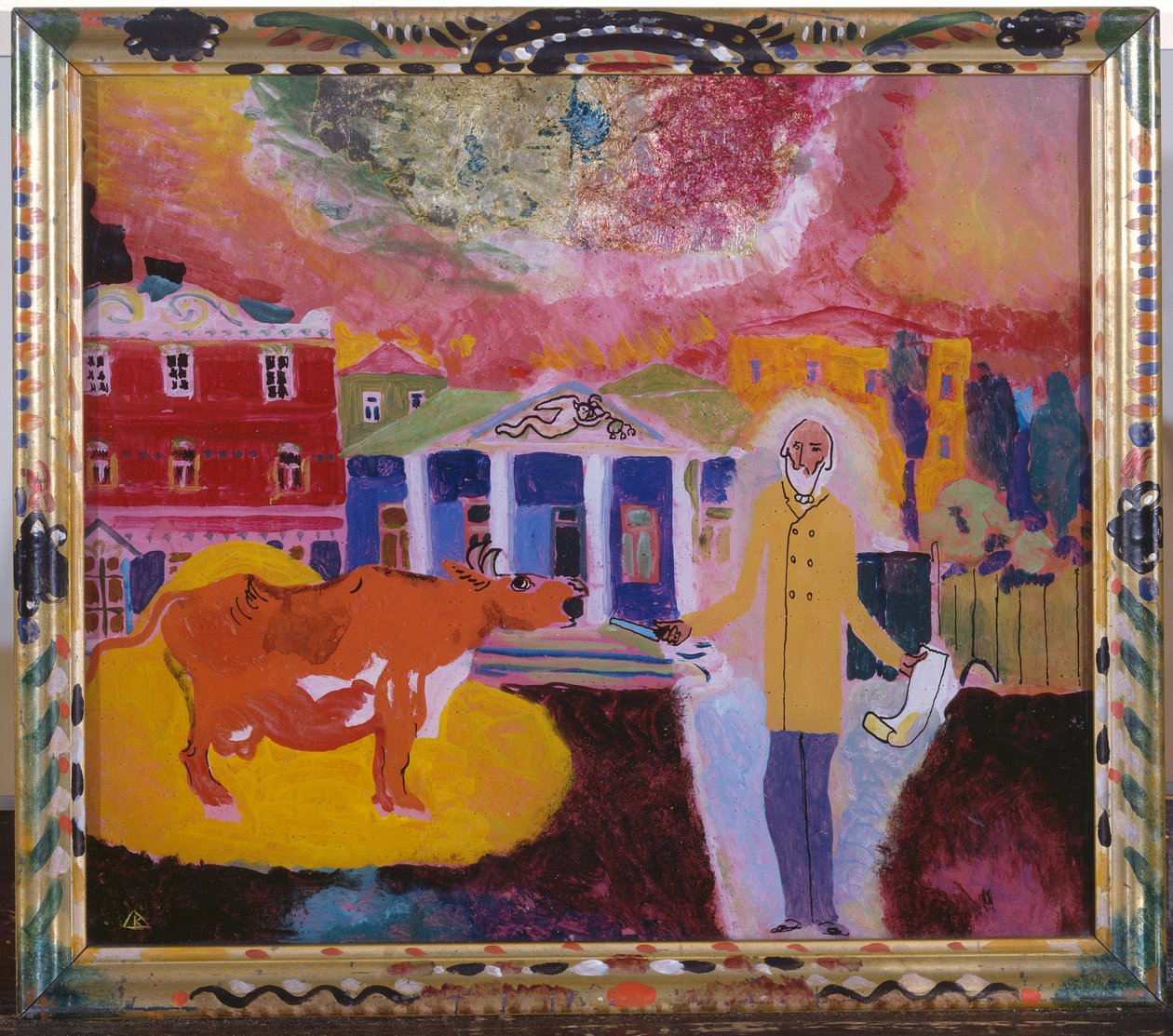 Kuh in Moskau von Wassily Kandinsky