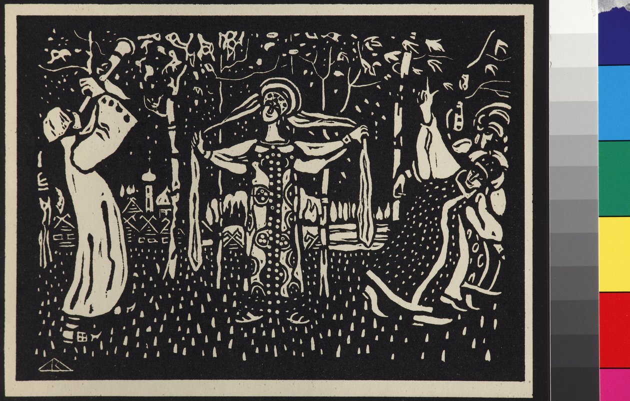 Die Birken von Wassily Kandinsky