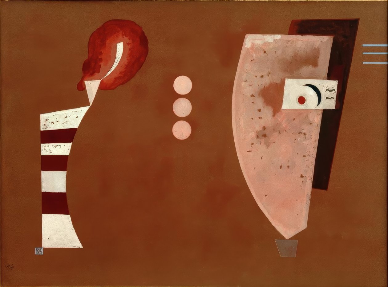 Mitten Kreise von Wassily Kandinsky