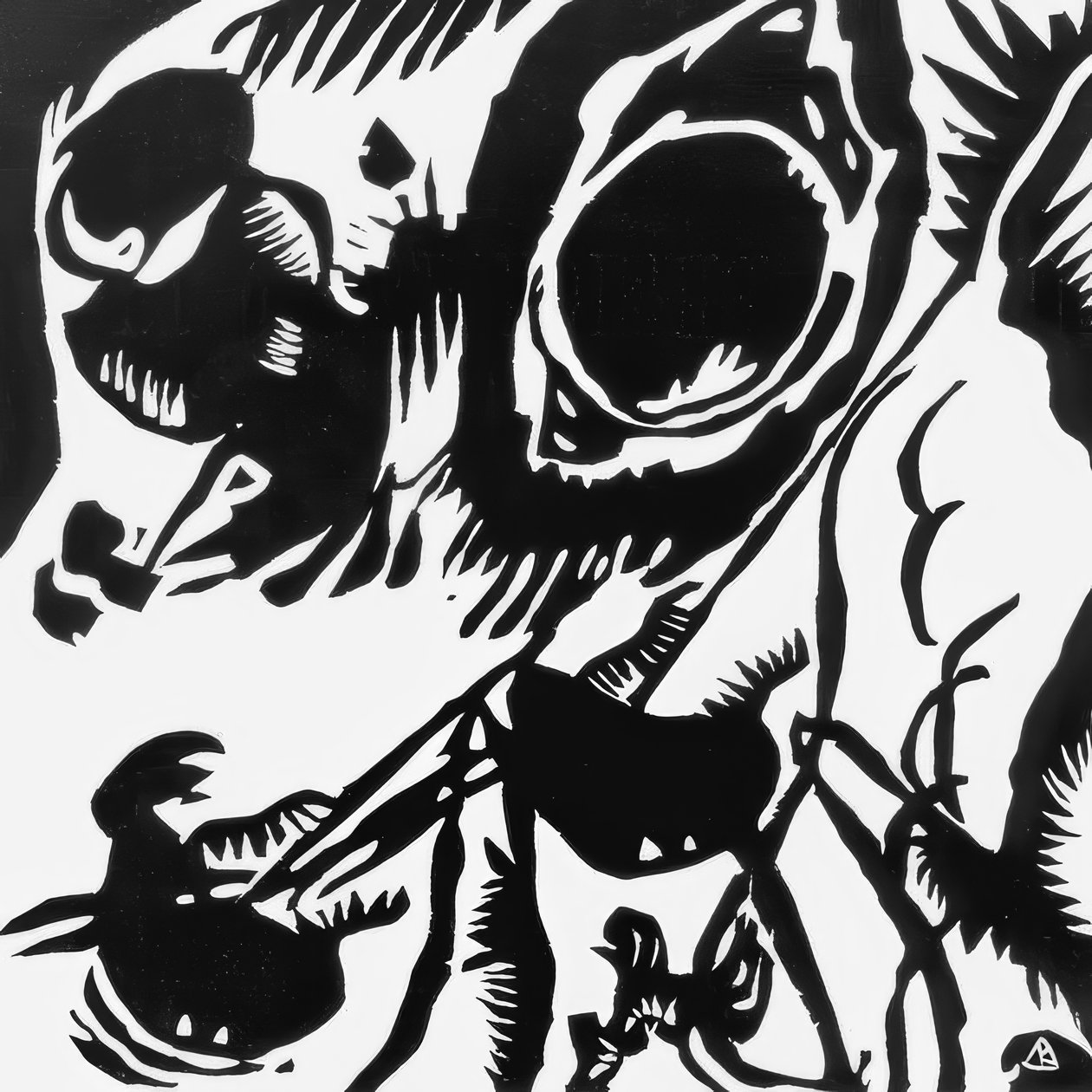 Motiv aus Improvisation 25 von Wassily Kandinsky
