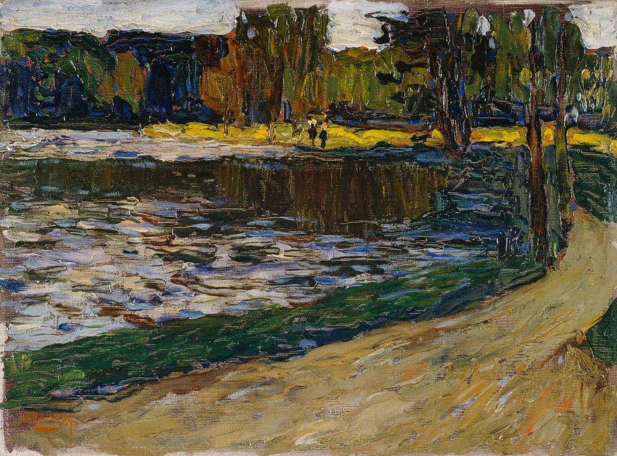München – Englischer Garten von Wassily Kandinsky
