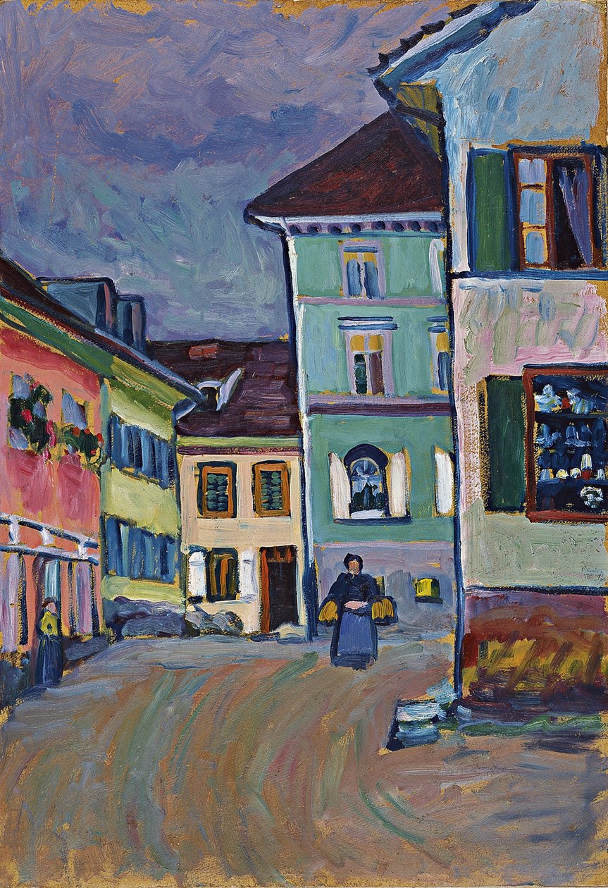 Murnau. Johannisstraße, 1908 von Wassily Kandinsky