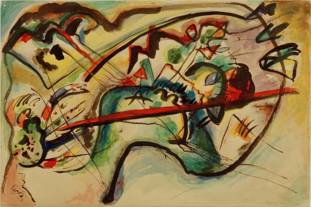 Ohne Titel von Wassily Kandinsky