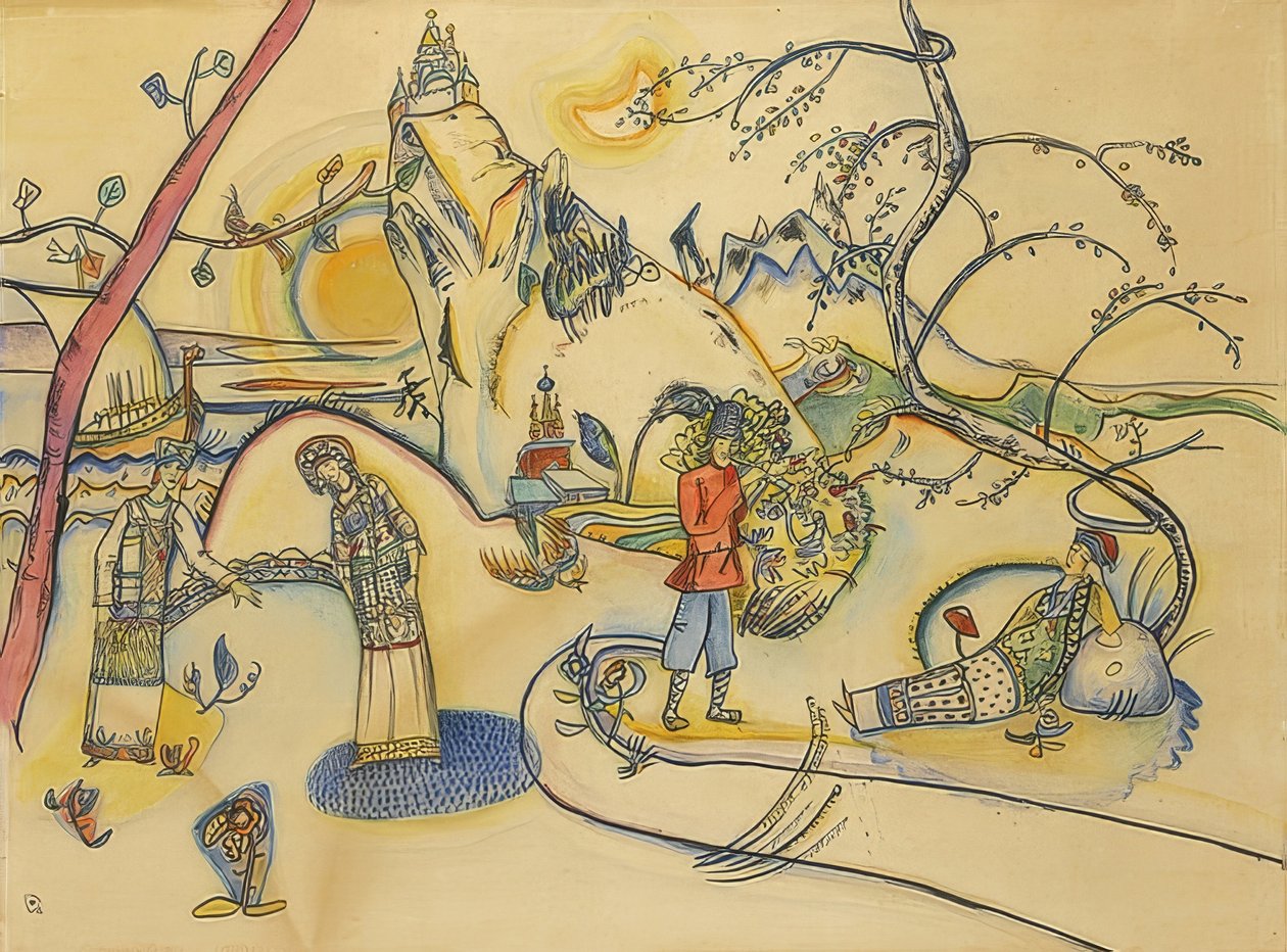 Ohne Titel von Wassily Kandinsky