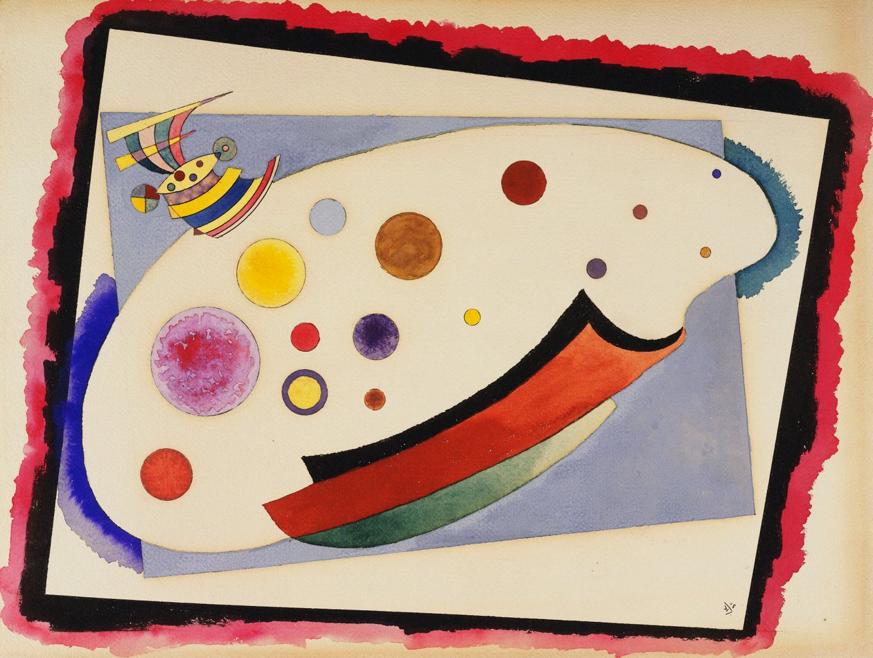 Ovale Anime von Wassily Kandinsky