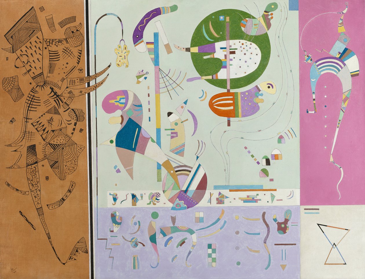 Parties diverses von Wassily Kandinsky