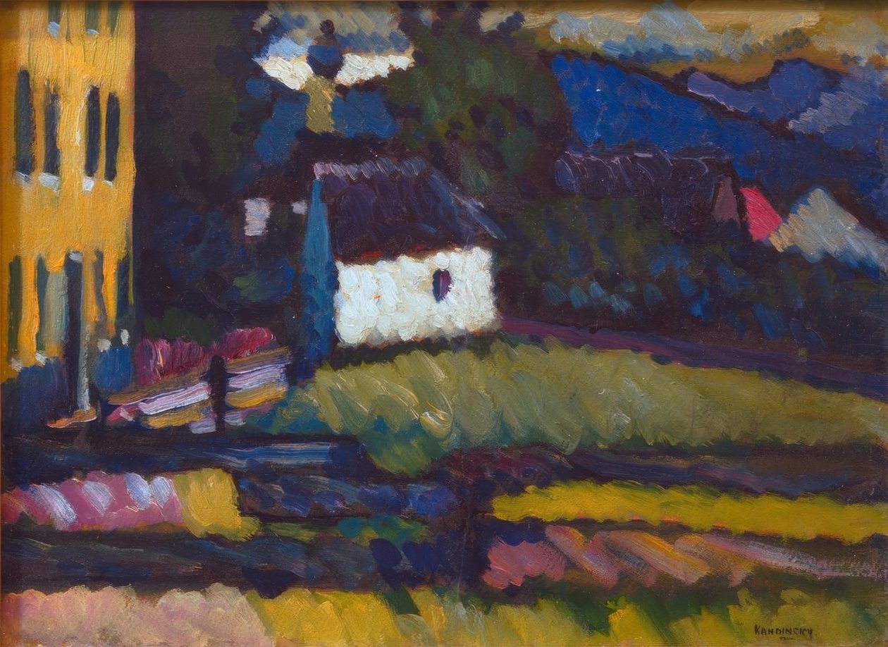 Peterskapelle in Murnau von Wassily Kandinsky