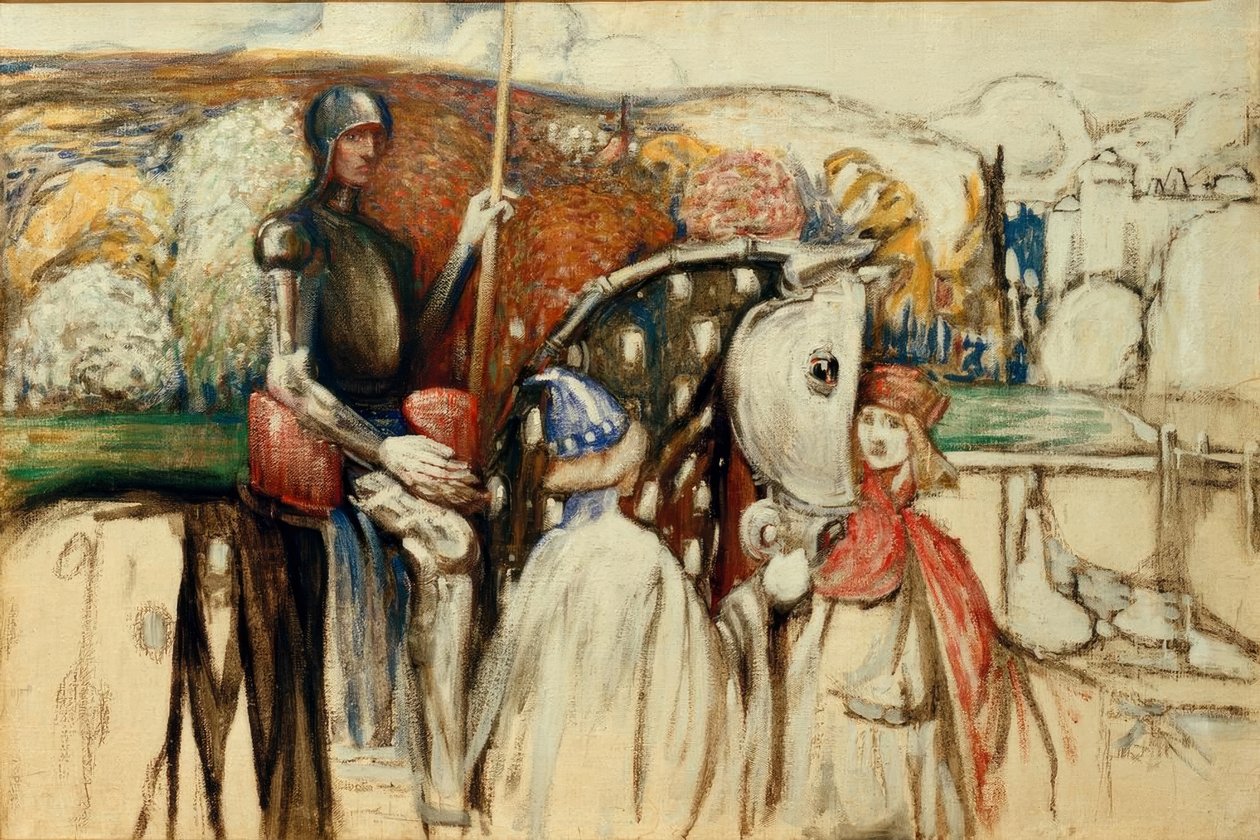 Reisiger Ritter von Wassily Kandinsky