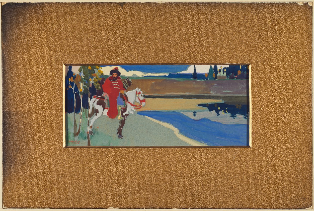 Russischer Reiter von Wassily Kandinsky