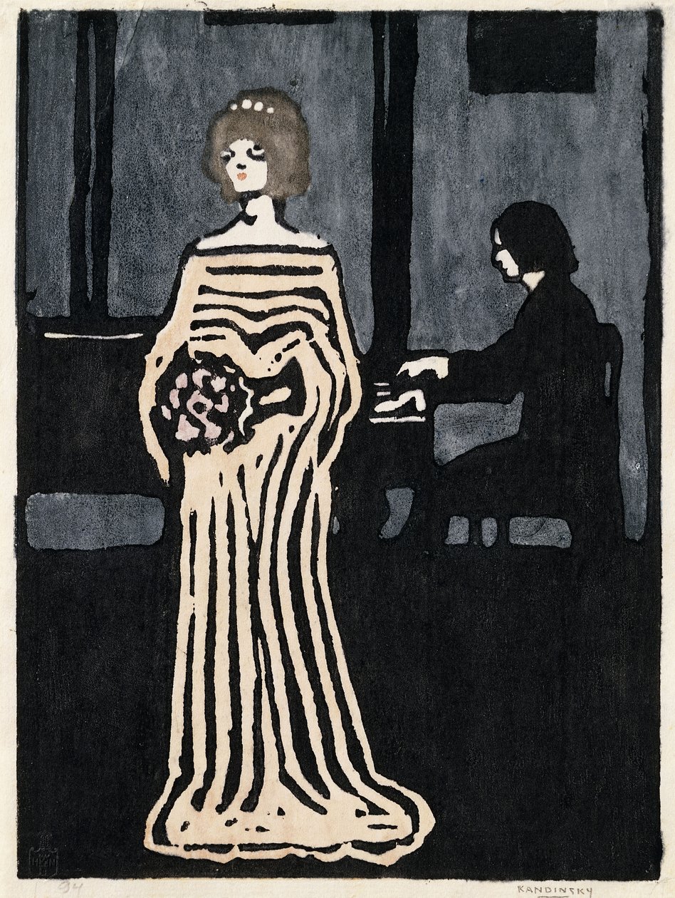 Sängerin von Wassily Kandinsky