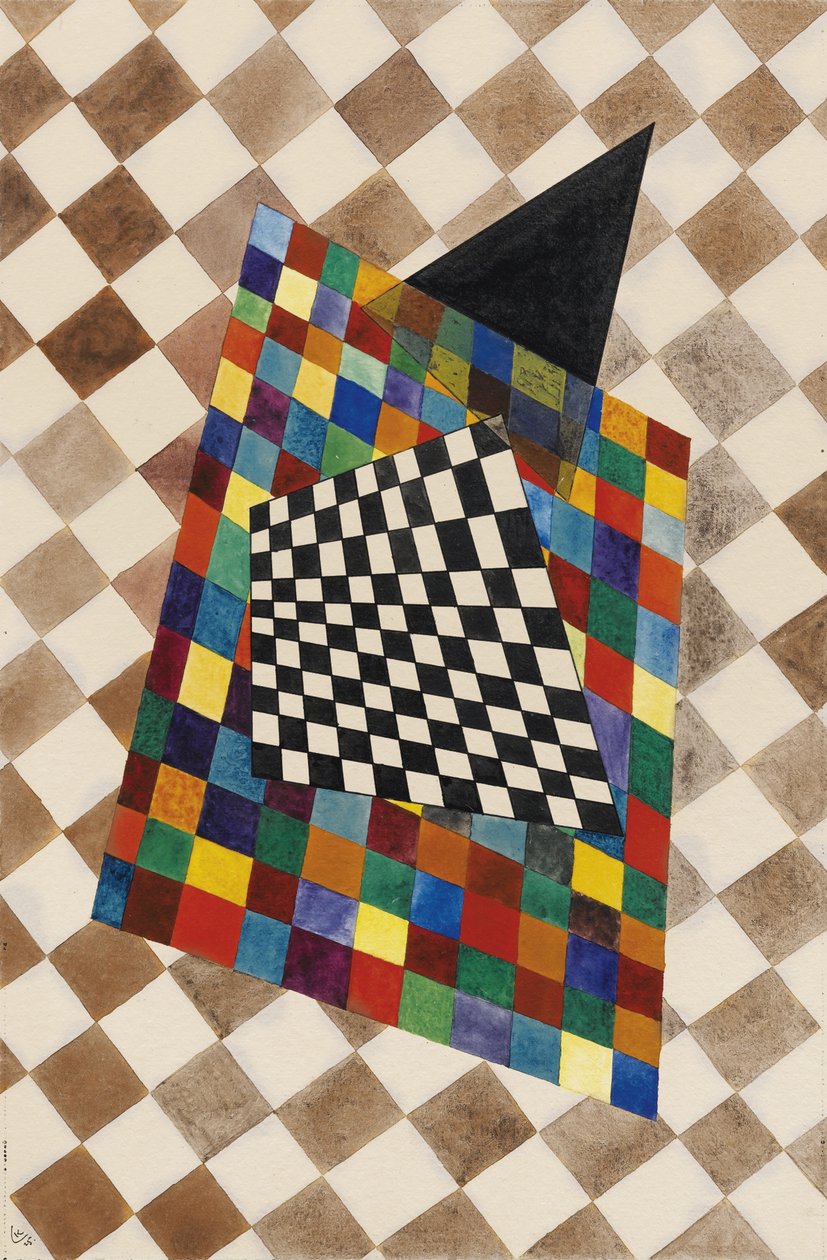 Quadratisch, 1925 von Wassily Kandinsky