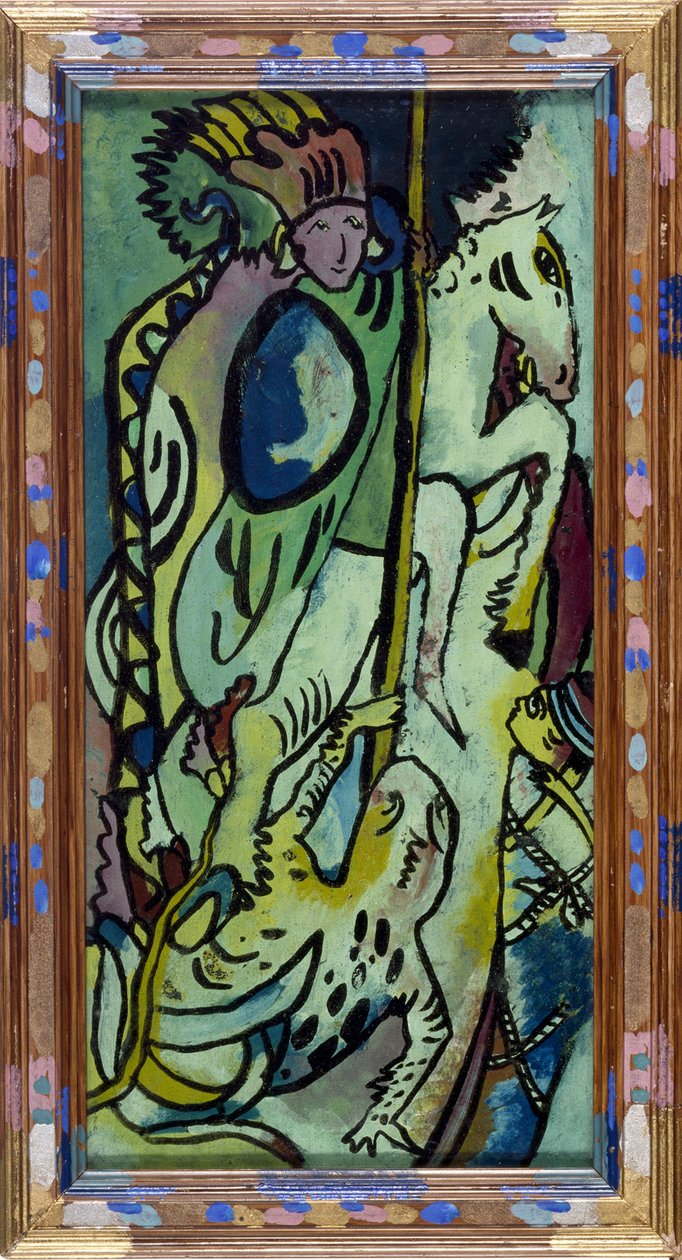 St. Georg II von Wassily Kandinsky