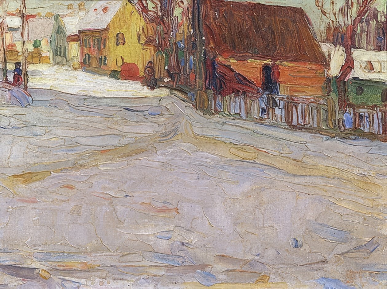 Stadtlandschaft von Wassily Kandinsky