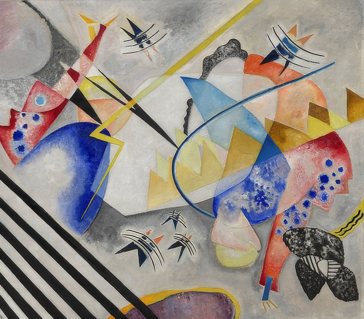 Weißes Zentrum von Wassily Kandinsky